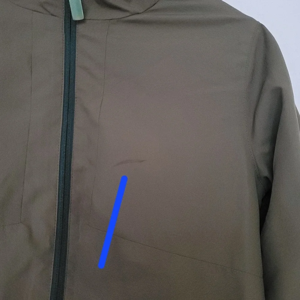 C9 by Champion Youth Boys Hooded Jacket Windbreaker Olive Green Size M (8-10)